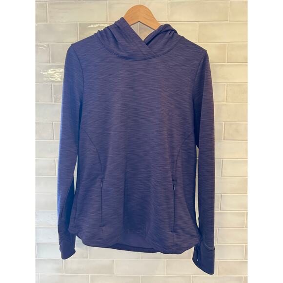 Athleta Tops |  Bootcamp Purple Hoodie Pullover Top | Size M - Picture 3 of 9